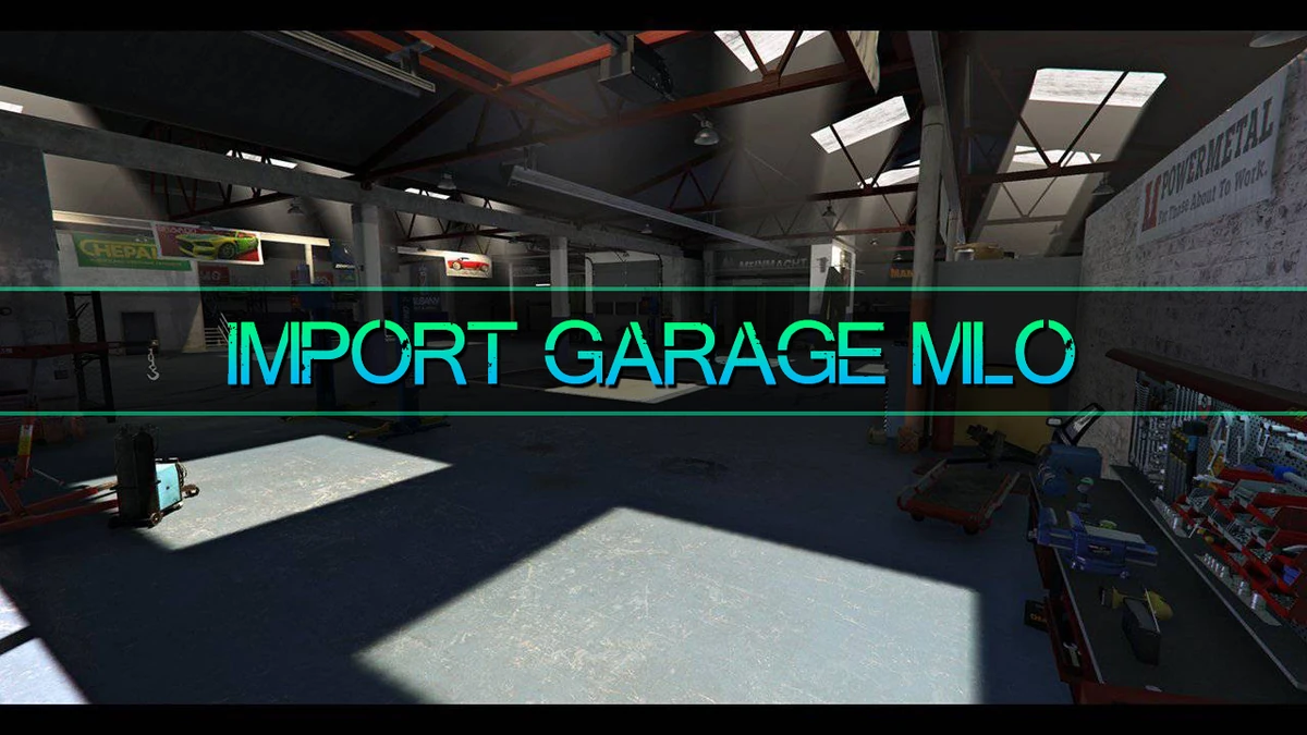 Import Garage MLO – Fully Open Source | The Biggest Mechanic Garage Near Downtown